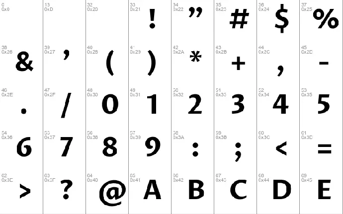 Proza Libre font