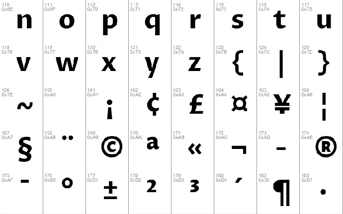 Proza Libre font