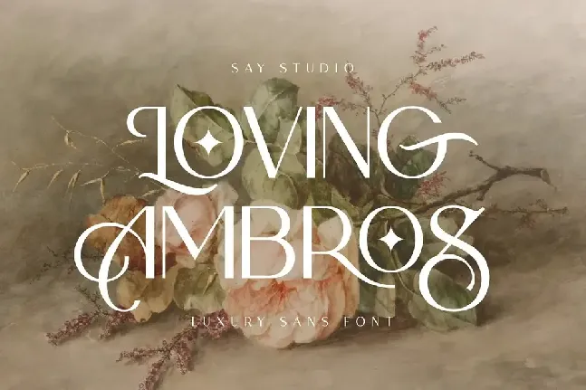 Loving Ambros font