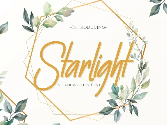 Starlight Free font