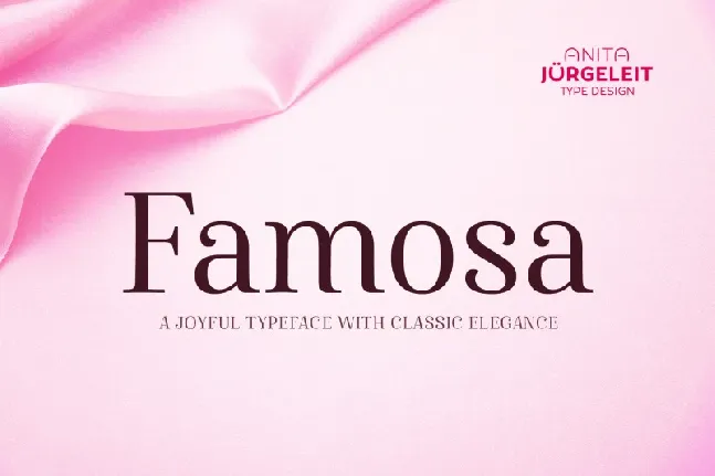 Famosa Family font