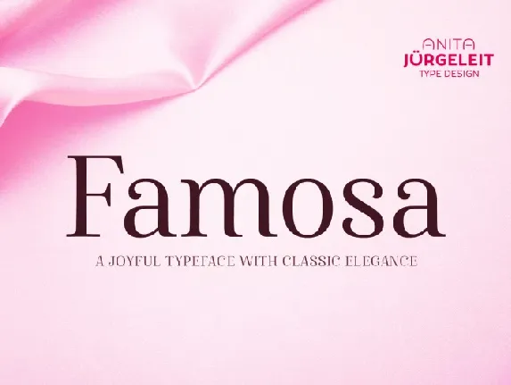 Famosa Family font