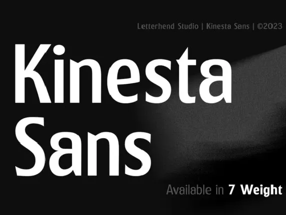 Kinesta font