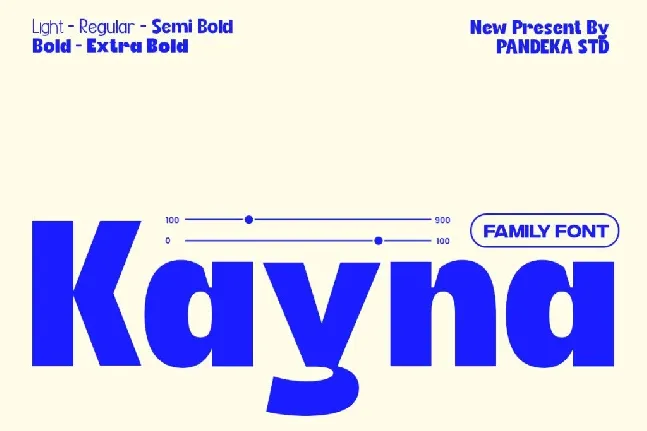 Kayna DEMO font