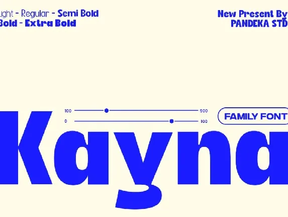 Kayna DEMO font