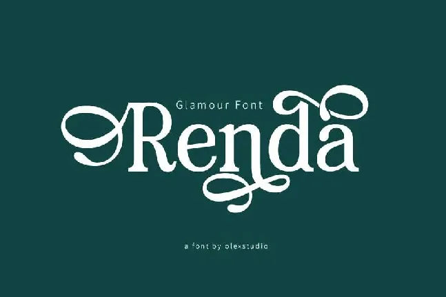 Renda font