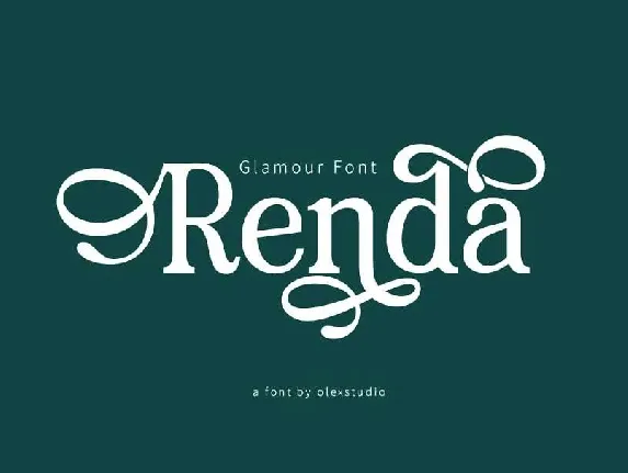 Renda font