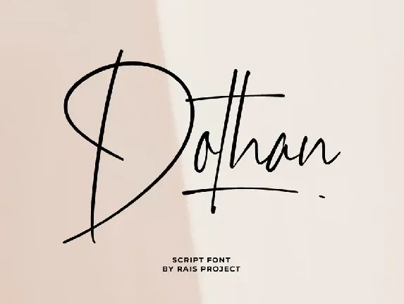 Dothan Demo font