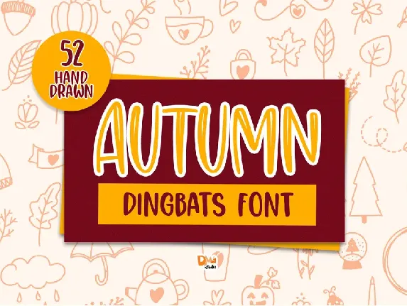 Autumn Dingbats font