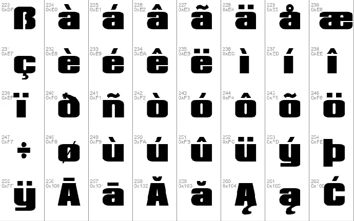 Republica Minor 2.0 font