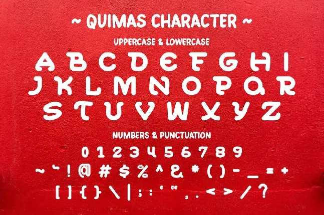 Quimas font