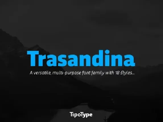 Trasandina Family font