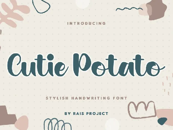 Cutie Potato font