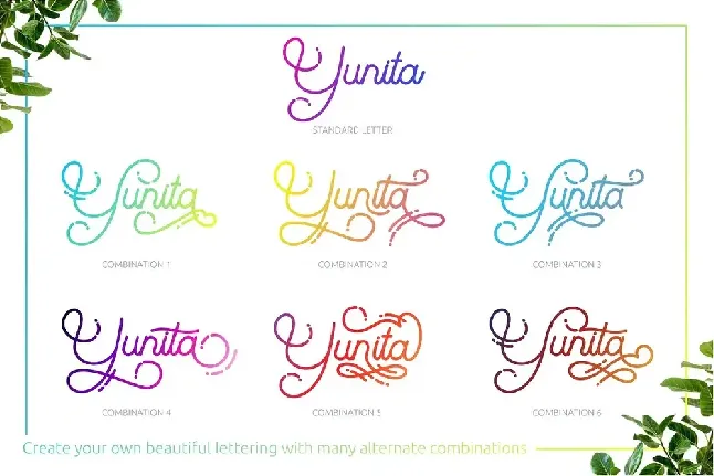 The Beautyline Script font