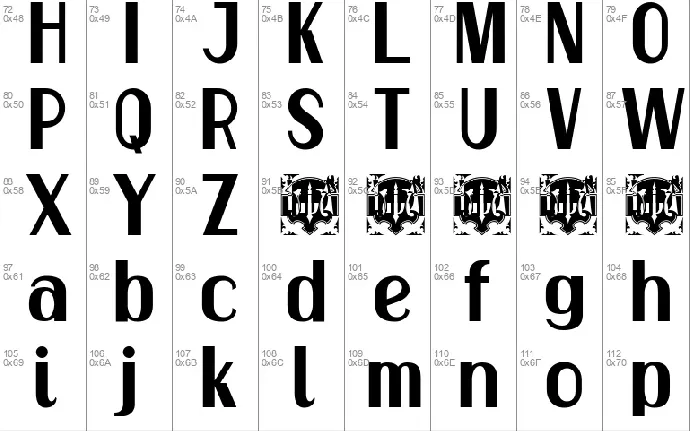 Alego font