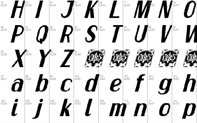 Alego font