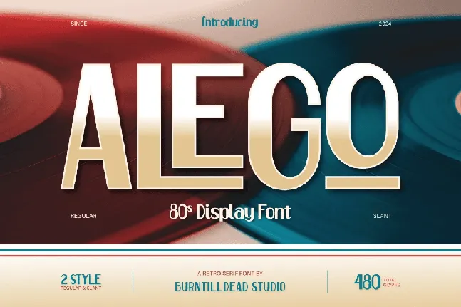 Alego font