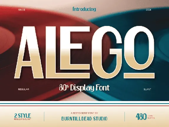 Alego font