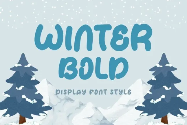 Winter Bold font