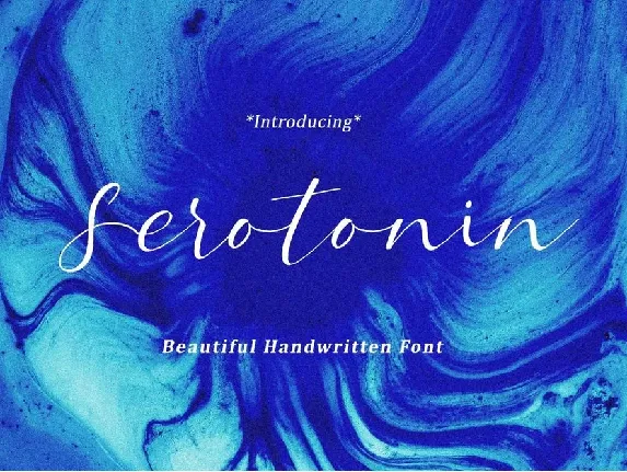 Serotonon font