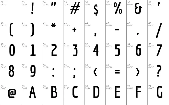 Economica font