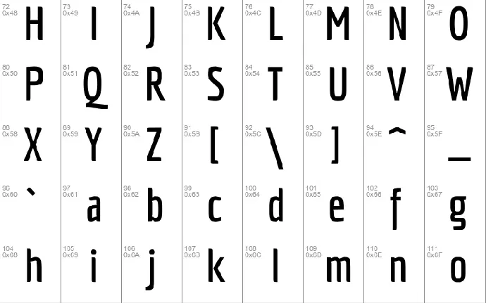 Economica font