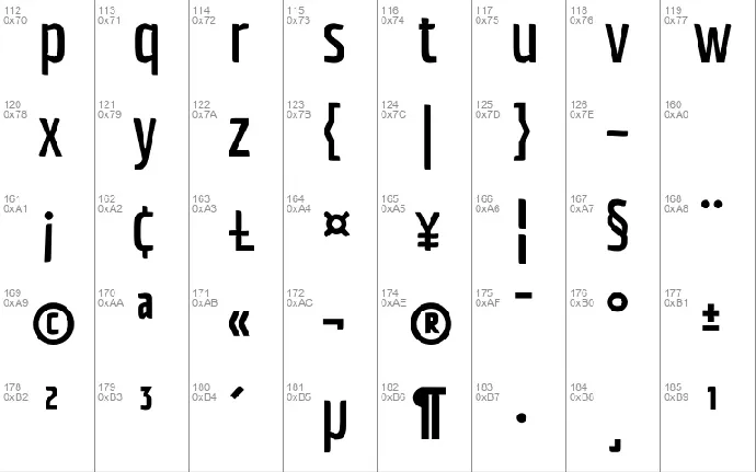 Economica font