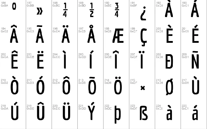 Economica font