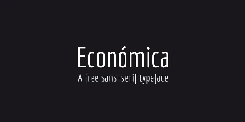 Economica font