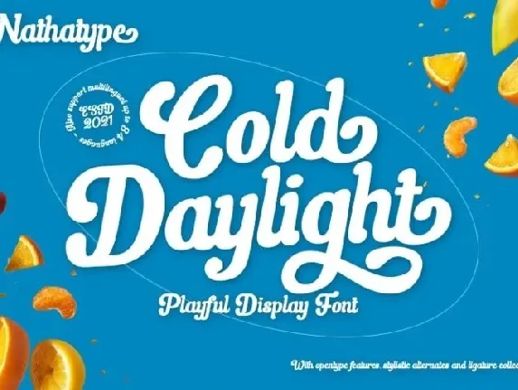 Cold Daylight font