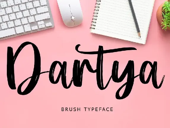 Dartya font