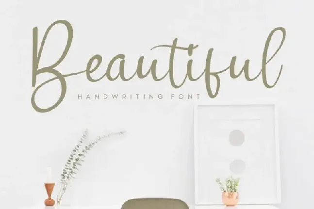 Bronahia Handwritten font