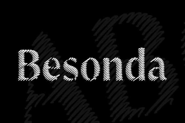 Besonda font