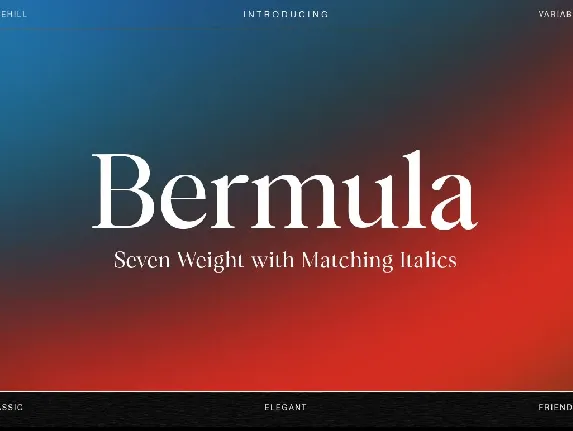 Bermula font