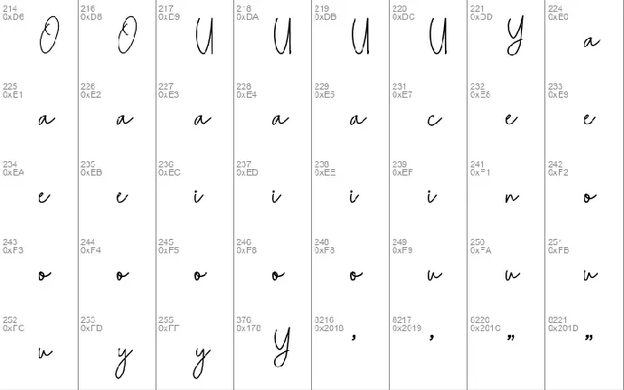 Urban Signature font