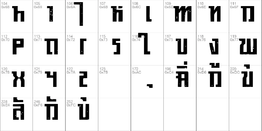 Kasikorn font