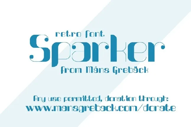 Sparker font