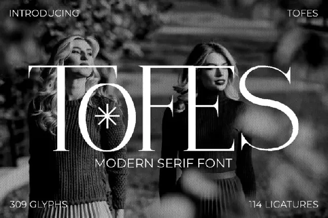 Tofes font