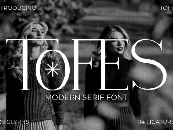 Tofes font