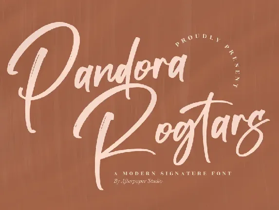 Pandora Rogtars font