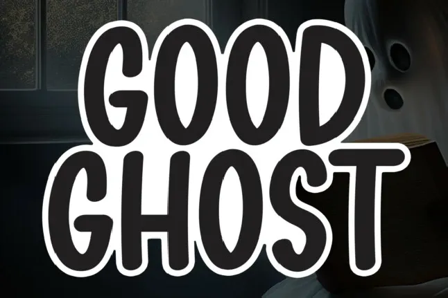 Good Ghost Display font