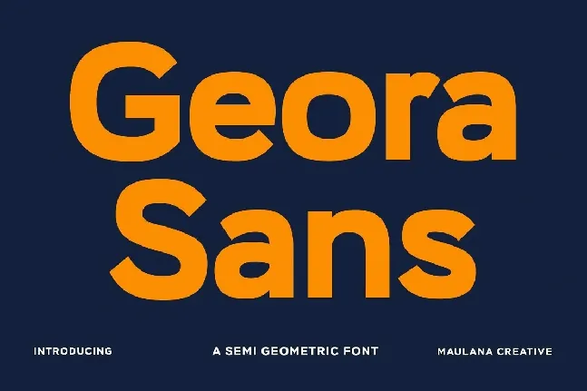 Geora font