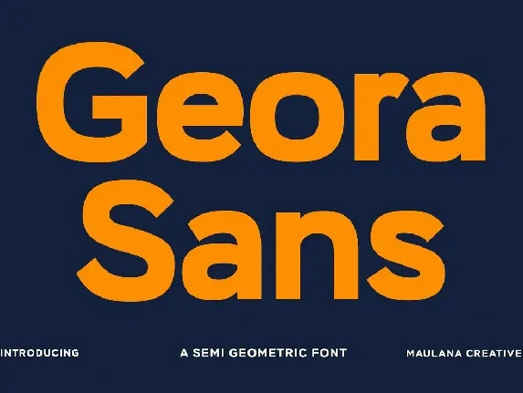 Geora font