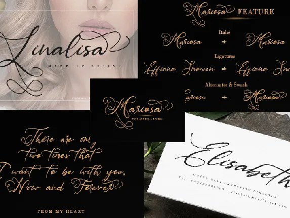 Mariosa font