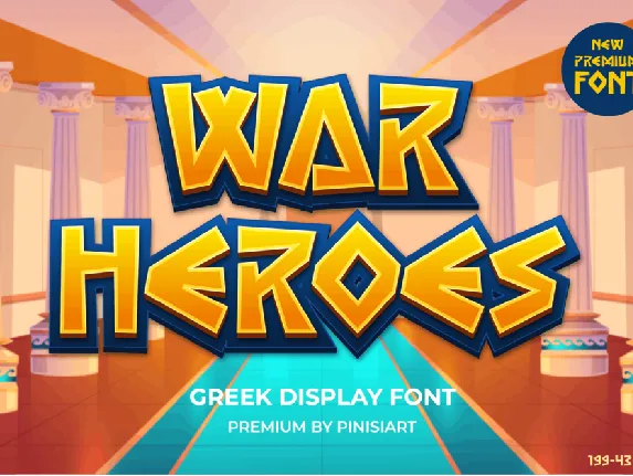 War-Heroes font