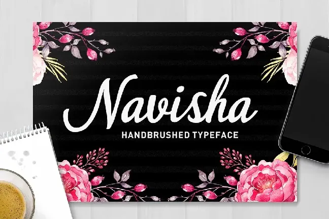 Navisha Script font