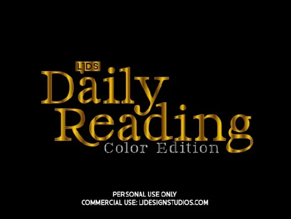 Daily Reading font