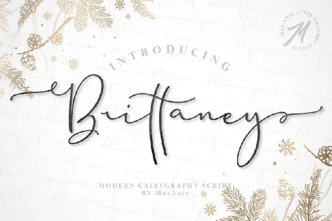 Brittaney Calligraphy font