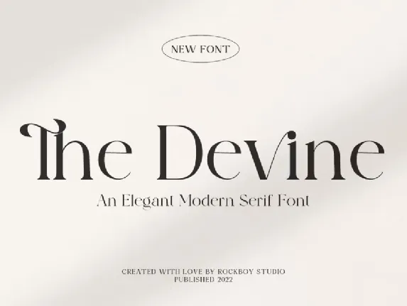 The Devine font