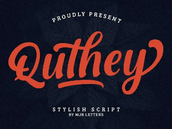 Quthey font